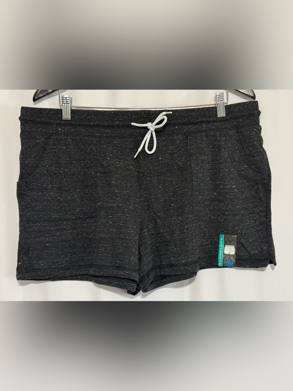NWT-Athletic Works Women’s XL (16/18) Classic Active Elastic Waist Gym Shorts